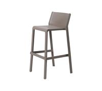 Taburete de Jardín 4 Patas Apilable Sin Brazos Nardi Trill Stool 40350.10.000 Tortora