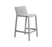 Taburete de Jardín 4 Patas Apilable Sin Brazos Nardi Trill Stool Mini 40353.03.000 Grigio