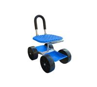 Taburete de jardín ajustable con cesta de almacenamiento para tareas de jardinería y agricultura fáciles