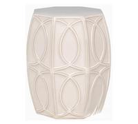 Taburete de jardín de cerámica, tambor octogonal esmaltado de estilo chino, mesa auxiliar decorativa multifuncional