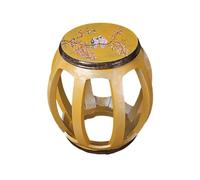 Taburete de jardín de madera maciza,Taburete decorativo de estilo chino, fácil de limpiar, no requiere montaje, adecuado para sala de estar, dormitorio, jardín al aire libre, patio 8 30x30x45cm