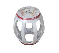 Taburete de jardín de madera maciza,Taburete decorativo de estilo chino, fácil de limpiar, no requiere montaje, adecuado para sala de estar, dormitorio, jardín al aire libre, patio 1 30x30x45cm