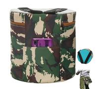 Taburete de jardín pesado taburete de jardinería con banda elástica 9.8 '' silla portátil portátil con cubierta extraíble taburetes portátiles con bolsillo lateral para acampar de agricultura, tabure