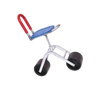 Taburete de jardín plegable con altura ajustable para césped y patio