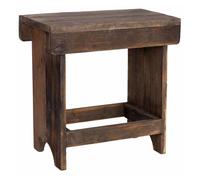 Taburete de madera 42x25x43h cm