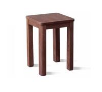 Taburete de madera maciza, diseño nórdico simple para cocina, maquillaje, comedor y dormitorio, reposapiés versátil para comodidad y estilo