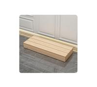 Taburete de madera maciza para adultos y personas mayores, plataforma de movilidad interior y exterior con almohadillas antideslizantes para uso en la mesita de noche y la cocina