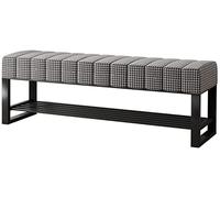 Taburete de madera para zapatos, elegante taburete alto para sala de estar, reposapiés de altura de barra, banco de tocador versátil, asiento de pasillo