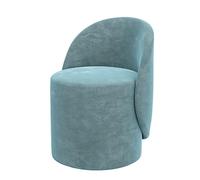 Taburete de maquillaje de gama alta, silla giratoria simple con respaldo para dormitorio, diseño elegante (color: I: 40 x 40 x 67 cm)