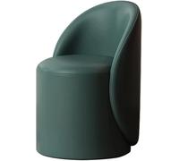 Taburete de maquillaje de lujo con respaldo, 40 x 40 x 67 cm, silla giratoria para dormitorio, elegante diseño simple, muebles de maquillaje para decoración elegante
