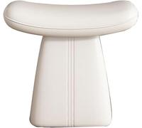 Taburete de maquillaje giratorio de madera maciza, moderno taburete escandinavo para dormitorio, hotel y estudio