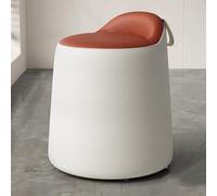 Taburete De Maquillaje, Silla De Tocador, Altura Ajustable, 360° Giratorio, Asiento Grueso, para Dormitorio Cocina Comedor, Moderno(F Rotating Style)