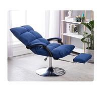 Taburete de masaje portátil para cama, sillón reclinable de altura ajustable con giratorio y reposapiés, perfecto para la experiencia de salón y uñas