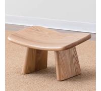 Taburete de meditación hecho a mano de madera maciza para yoga, ceremonia de té e iglesia, ideal para práctica de atención plena, diseño duradero y elegante para mayor comodidad y estabilidad