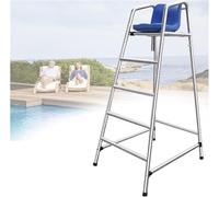 Taburete de observación portátil, silla desmontable para piscina, playa, lago, cubierta, tenis, voleibol, competiciones de natación
