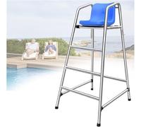 Taburete de observación portátil, silla desmontable para piscina, playa, lago, cubierta, tenis, voleibol, competiciones de natación
