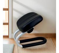 Taburete de oración - Taburete de meditación | Taburete de yoga con marco de metal | Taburete ajustable para rodillas con cojín de esponja | Asiento de banco, manga de pierna antideslizante