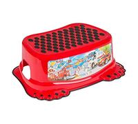 Taburete de paso, seguro, antideslizante, para bebé, niños, para entrenamiento, con capacidad rojo Cars Red