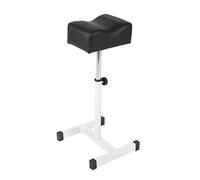 Taburete de pedicura Reposapiés de pedicura ajustable Cojín grueso para uñas, cuidado de pies, manicura, altura ajustable, para equipo de salón de spa