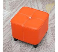 Taburete de pie de piel suave, antideslizante, fácil de limpiar, taburete para cambio de zapatos para el hogar, entrada, oficina