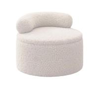 Taburete de pie genérico | Banqueta esponjosa con Compartimento de Almacenamiento | Puf con Reposo, para, salón, sofá Dormitorio
