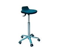 Taburete de poliuretano Kinefis Élite: Sin respaldo y altura media de 55 - 75 cm