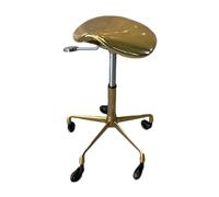 Taburete de silla de silla de silla de silla de silla de sillín ergonómico silla de monda silla de montar con ruedas taburete hidráulico ajustable con ruedas adecuadas para oficinas estudios de