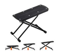 Taburete de - Soporte de pie de plegable y ajustable, taburete antideslizante con 6 alturas, herramienta de negra con carga de 220 libras