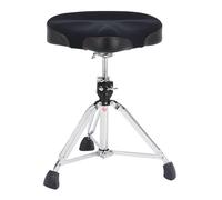 Gibraltar Taburete de Tambor, Taburete de Tambor 9000 Series Saddle Neoprene, 9608NM (Diámetro: 42cm, Asiento de Neopreno, Memory Lock, Base de Doble puntal, Pies de Goma 'Super Foot')