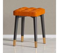 Taburete de tocador tapizado, silla de banco de maquillaje, taburete de escritorio acolchado suave con peso de 300 libras, asiento elegante para dormitorio y piano