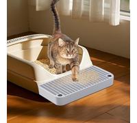 Taburete de WC - Trapper Easy Cleaning Supplies | Paso de Basura de la Rampa de la Compañía con la Función de Filtro, Taburete de Inodoro para Gatito Impermeable, Estera de Captura