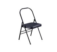 Taburete de yoga ajustable para ejercicios de cadera y piernas, soporte de travesaño con respaldo, uso versátil para oficina, jardín y escritorio
