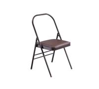 Taburete de yoga ajustable para ejercicios de cadera y piernas, soporte de travesaño con respaldo, uso versátil para oficina, jardín y escritorio