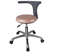 Taburete dental médico ajustable en altura con reposabrazos giratorio de 360 grados, silla ergonómica para clínica, taburete auxiliar de enfermera