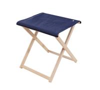 Taburete director plegable fabricada en madera de haya estructura sin barniz de primera calidad , lona color azul oscuro scalpers