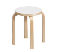 Taburete E60 Blanco Laminado de Abedul