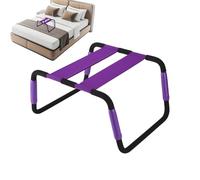 Taburete elástico de posición - Tumbona de ingravidez | Banco de fitness de tubos de acero - Cojín de rebote para entrenamiento de agilidad articulación de cadera movilización deporte de