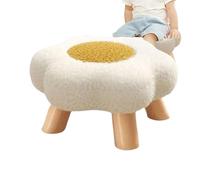 Taburete en Forma de - pequeño Asiento Decorativo con un diseño Inspirado en Las Nubes, Estructura Acolchada cómoda, Bonito Toque Moderno para dormitorios, Salones, Espacios para