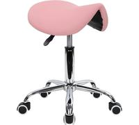 Taburete ergonómico con ruedas con diseño hidráulico ajustable para tatuajes, arte de uñas, dentales y profesionales del masaje