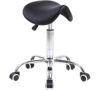 Taburete ergonómico con ruedas con diseño hidráulico ajustable para tatuajes, arte de uñas, dentales y profesionales del masaje