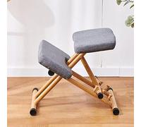 Taburete ergonómico para arrodillarse, silla correcta de postura para escritorio de oficina en casa, altura ajustable que mejora la alineación de cadera y espalda