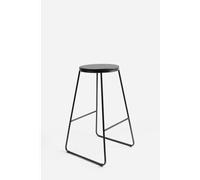 Taburete Estilo Nórdico Negro con Madera Negra - CONJUNTO: Por Unidad