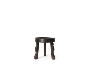 Taburete Faye Oscuro/Madera de Mango