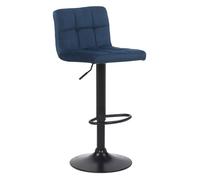 Taburete feni en terciopelo 40x40x85-106 cm