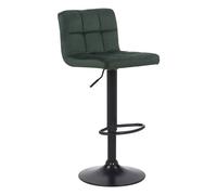 Taburete feni en terciopelo 40x40x85-106 cm