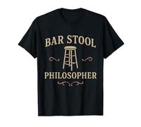 Taburete Filósofo Buceo Bar Diseño Divertido Beber Humor Camiseta