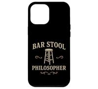 Taburete Filósofo Buceo Bar Diseño Divertido Beber Humor Carcasa para iPhone 12 Pro Max