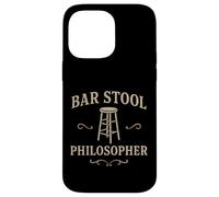 Taburete Filósofo Buceo Bar Diseño Divertido Beber Humor Carcasa para iPhone 14 Pro Max
