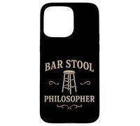 Taburete Filósofo Buceo Bar Diseño Divertido Beber Humor Carcasa para iPhone 15 Pro Max