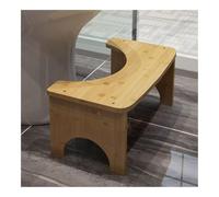 Taburete for defecar, taburete de madera for inodoro, for ponerse en cuclillas for el baño, resistente forma C for(Primary)